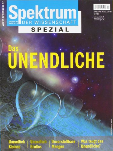 Beispielbild fr Spektrum der Wissenschaft - Spezial 1 / 2003: Das Unendliche Spektrum der Wissenschaft zum Verkauf von biblioMundo