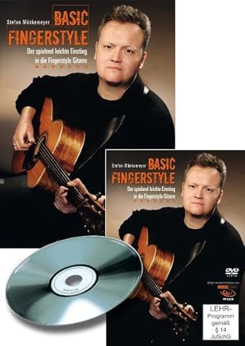 Beispielbild fr Basic Fingerstyle: Der spielend leichte Einstieg in die Fingerstyle Gitarre, m. DVD zum Verkauf von medimops