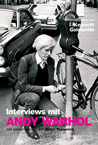 Beispielbild fr Interviews mit Andy Warhol. 36 Interviews von 1962 - 1987 zum Verkauf von medimops