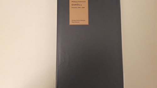 Beispielbild fr Gerll : Gedichte 2005 - 2006. zum Verkauf von ACADEMIA Antiquariat an der Universitt