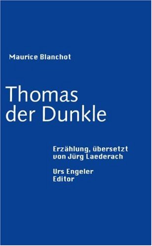 9783938767214: Thomas der Dunkle