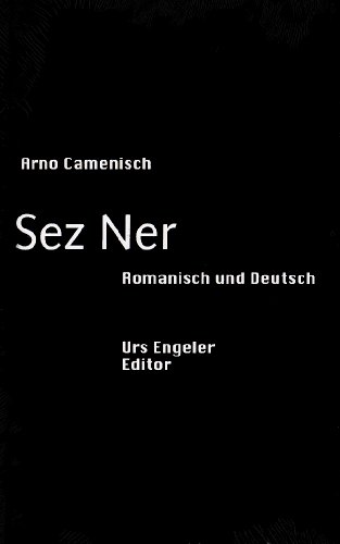 Imagen de archivo de Sez Ner: Prosa. Deutsch/Romanisch a la venta por medimops