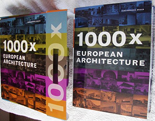 Beispielbild fr 1000 x European Architecture zum Verkauf von medimops