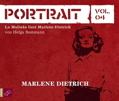 Beispielbild fr Marlene Dietrich: Portrait Vol. 04 zum Verkauf von medimops