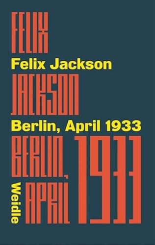 9783938803882: Berlin, April 1933