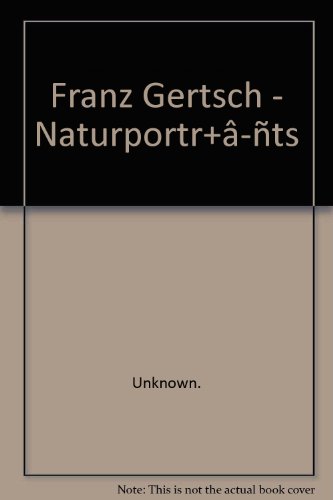 Stock image for Franz Gertsch: Naturportrats, Holzschnitte und Gemalde 1986-2006 for sale by Mullen Books, ABAA