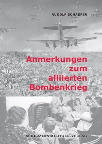 Imagen de archivo de Anmerkungen zum alliierten Bombenkrieg a la venta por medimops