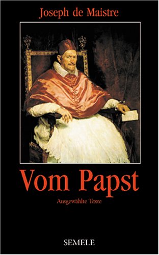 Beispielbild fr Vom Papst: Ausgewhte Texte zum Verkauf von medimops