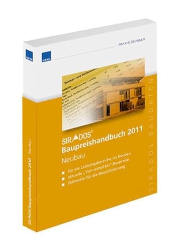 Beispielbild fr SirAdos Baupreishandbuch Neubau 2010 zum Verkauf von medimops