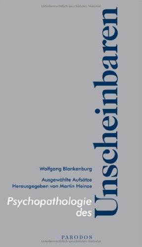 Beispielbild fr Psychopathologie des Unscheinbaren zum Verkauf von GreatBookPrices