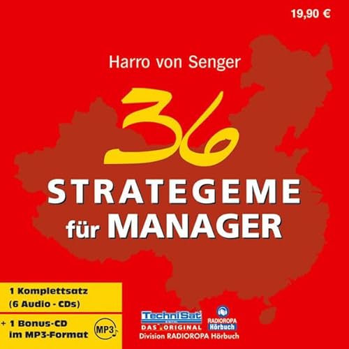 36 Strategeme für Manager. 6 CDs + MP3-CD - Harro von Senger