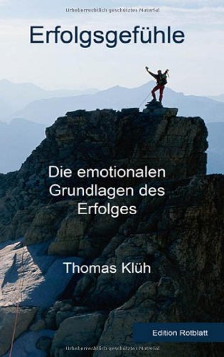 Imagen de archivo de Erfolgsgefhle - Die emotionalen Grundlagen des Erfolges a la venta por medimops