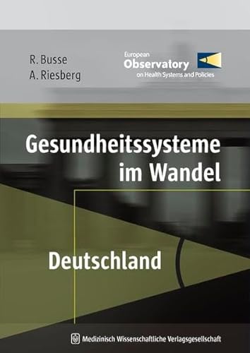 Stock image for Gesundheitssysteme im Wandel: Deutschland for sale by medimops