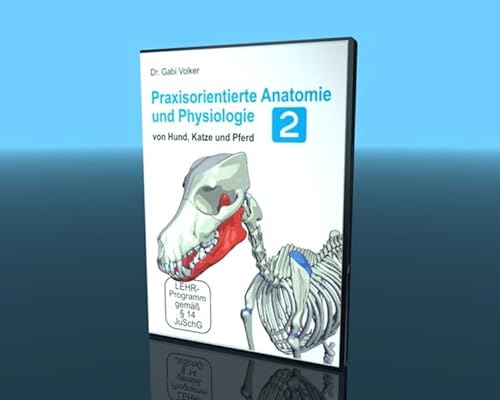 9783939072775: Praxisorientierte Anatomie und Physiologie beim Hund, Katze und Pferd - Teil 2 [Alemania] [DVD]