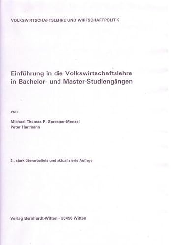 Stock image for Einfhrung in Volkswirtschaftslehre: (keine Auslieferung ber den Buchhandel) for sale by medimops