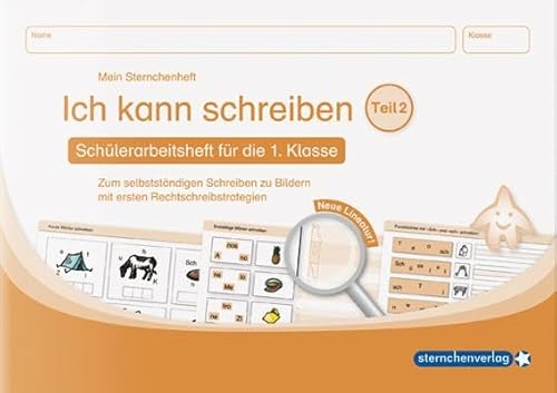 Stock image for Ich kann schreiben Teil 2. Mein Sternchenheft fr die 1. Klasse -Language: german for sale by GreatBookPrices