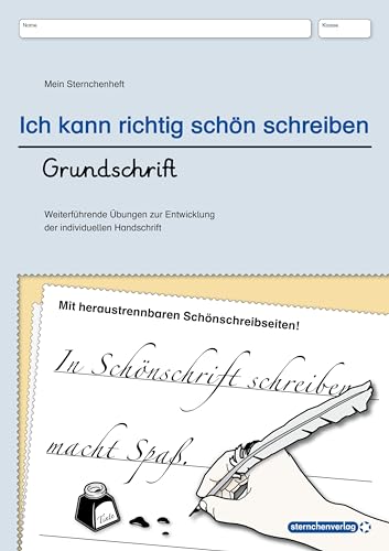 Stock image for Ich kann richtig schn schreiben - Grundschrift -Language: german for sale by GreatBookPrices