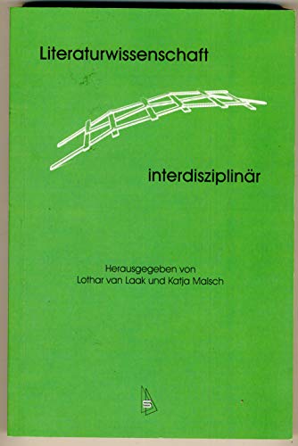 Stock image for Literaturwissenschaft - interdisziplinr for sale by medimops