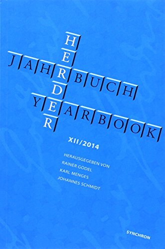 Imagen de archivo de Herder Jahrbuch. Herder Yearbook. Bd.12/2014 a la venta por Star Canyon Books