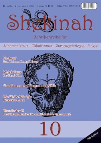 9783939459538: Shekinah 10: Schriftenreihe fr Schamanismus, Okkultismus, Parapsychologie und Magie