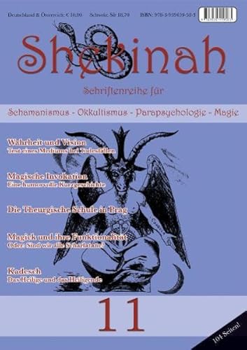 Shekinah 11: Schriftenreihe für Schamanismus, Okkultismus, Parapschologie, Magie - Benecke, Mark; LaShTal-NHSH; Mason, Asenath