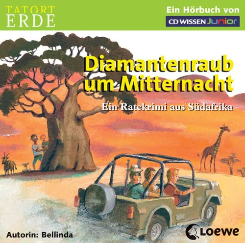 Stock image for CD WISSEN Junior - TATORT ERDE - Diamantenraub um Mitternacht. Ein Ratekrimi aus Sdafrika, 2 CDs for sale by medimops