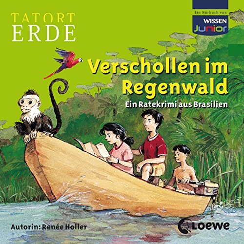 Stock image for CD WISSEN Junior - TATORT ERDE - Verschollen im Regenwald. Ein Ratekrimi aus Brasilien, 2 CDs for sale by medimops