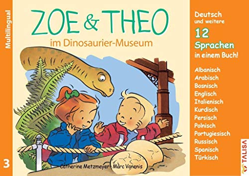 Beispielbild fr ZOE & THEO im Dinosaurier-Museum (Multilingual!) -Language: albanian zum Verkauf von GreatBookPrices