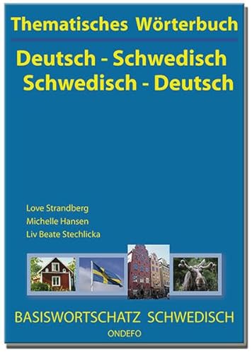 Beispielbild fr Thematisches Wrterbuch Deutsch - Schwedisch / Schwedisch - Deutsch zum Verkauf von medimops