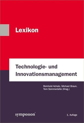 Stock image for Lexikon Technologie- Und Innovationsmanagement for sale by Hamelyn