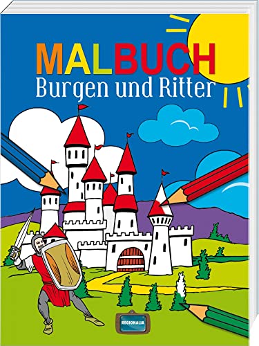 Stock image for Malbuch Burgen und Ritter for sale by Hawking Books