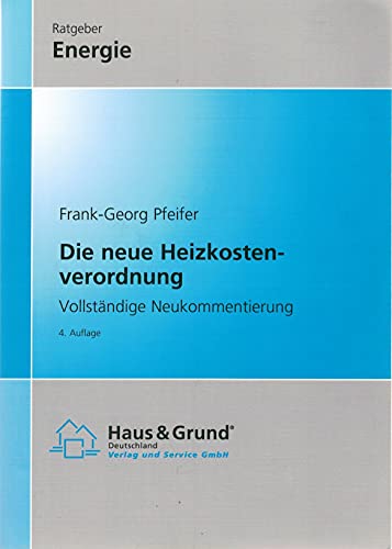 Stock image for Die neue Heizkostenverordnung for sale by medimops