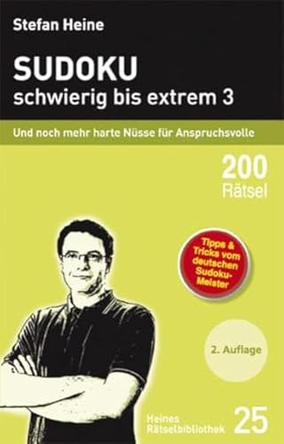 Beispielbild fr Sudoku - schwierig bis extrem 3 -Language: german zum Verkauf von GreatBookPrices