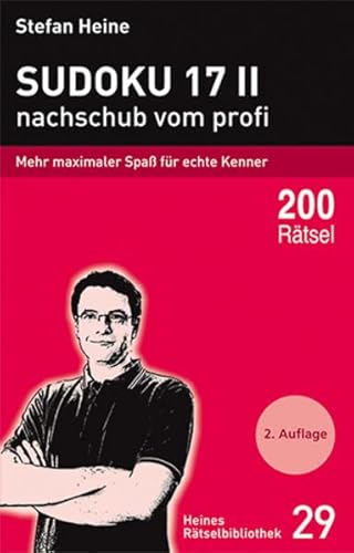 Beispielbild fr Sudoku 17 II - nachschub vom profi -Language: german zum Verkauf von GreatBookPrices