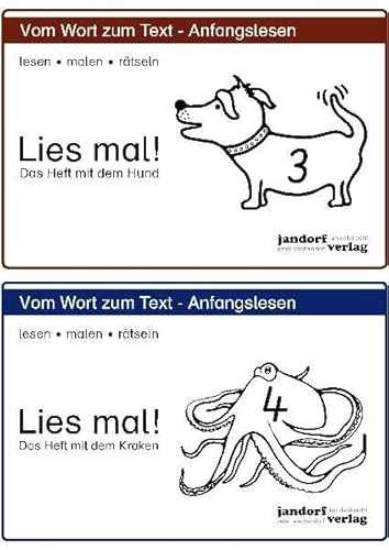 9783939965084: Lies mal! Hefte 3 und 4: Vom Wort zum Text - Anfangslesen