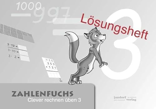 9783939965435: Zahlenfuchs 3 (Lsungsheft): Clever rechnen ben