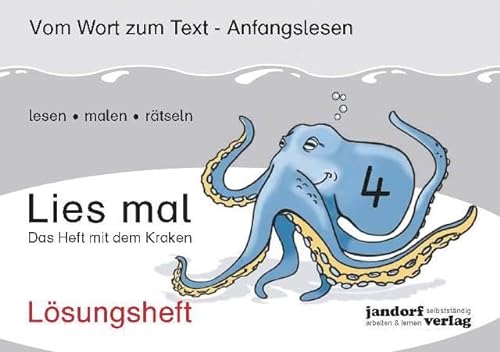 Imagen de archivo de Lies mal 4 - Das Heft mit dem Kraken. Lsungsheft -Language: german a la venta por GreatBookPrices