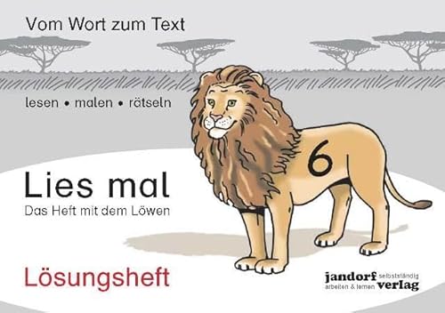 9783939965879: Lies mal 6 - Das Heft mit dem Lwen. Lsungsheft