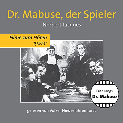 Beispielbild fr Dr. Mabuse, der Spieler zum Verkauf von medimops