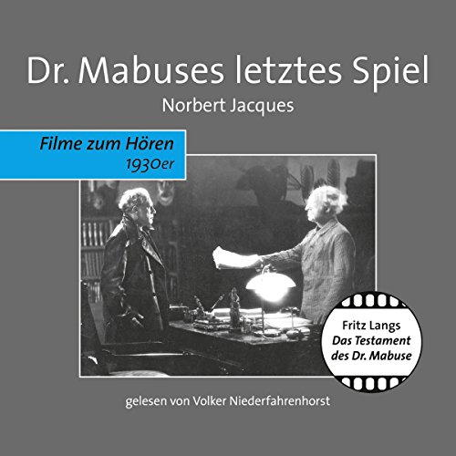 Beispielbild fr Dr. Mabuses letztes Spiel, 6 Audio-CDs zum Verkauf von medimops