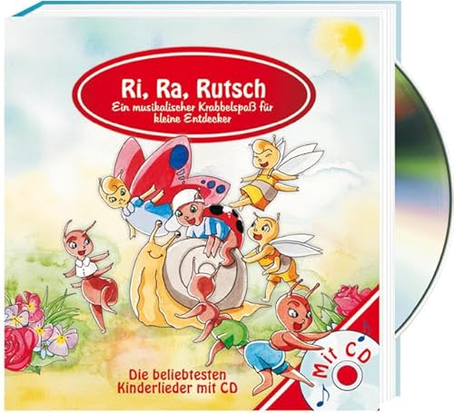 Beispielbild fr Ri, Ra, Rutsch: Ein musikalischer Krabbelspa  für kleine Entdecker, die beliebtesten Kinderlieder mit Noten zum Verkauf von WorldofBooks