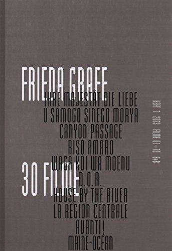 Beispielbild fr Frieda Grafe - 30 Filme : 1. Heft, Filme 01-10, Frieda Grafe - 30 Filme 1 zum Verkauf von Smartbuy