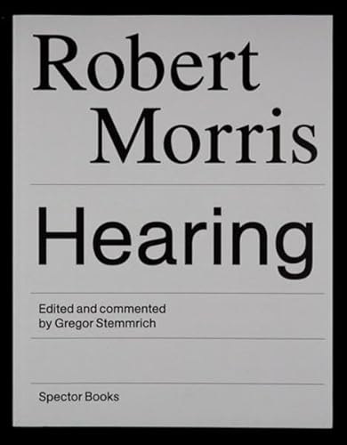 Beispielbild fr Robert Morris: Hearing zum Verkauf von Blackwell's