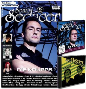 9783940065889: Sonic Seducer 11-10 mit exkl. 6-Track "Sorrow"-EP v. Absolute Body Control + My Chemical Romance-Sticker + CD; Bands: Die Krupps (Titel), Covenant, Katra, Apoptygma Berzerk uvm.