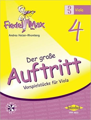 Beispielbild fr Fiedel-Max fr Viola - Der groe Auftritt 4 zum Verkauf von Blackwell's