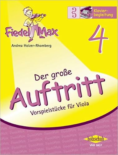 9783940069320: Der grosse Auftritt 4 - Vorspielstrecke Fiedel-Max