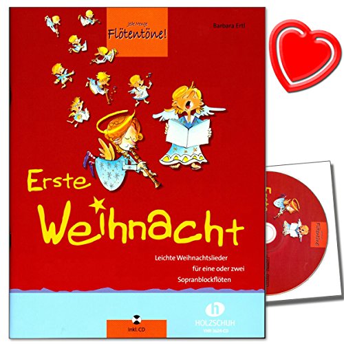 Beispielbild fr Erste Weihnacht. Ausgabe mit CD: 33 leichte Weihnachtslieder fr eine oder zwei Sopranblockflten zum Verkauf von medimops