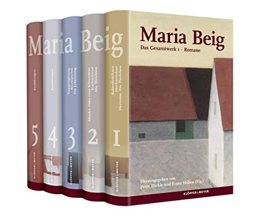 Maria Beig: Das Gesamtwerk in 5 BÃ¤nden (9783940086815) by Beig, Maria