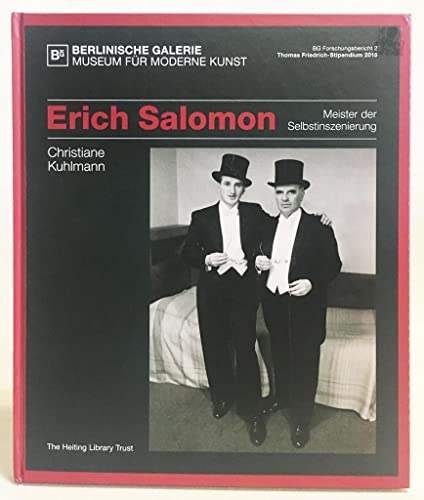 9783940208453: Erich Salomon - Meister der Selbstinszenierung = Erich Salomon - master of self-fashioning