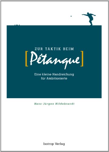 Stock image for Zur Taktik beim Ptanque -Language: german for sale by GreatBookPrices
